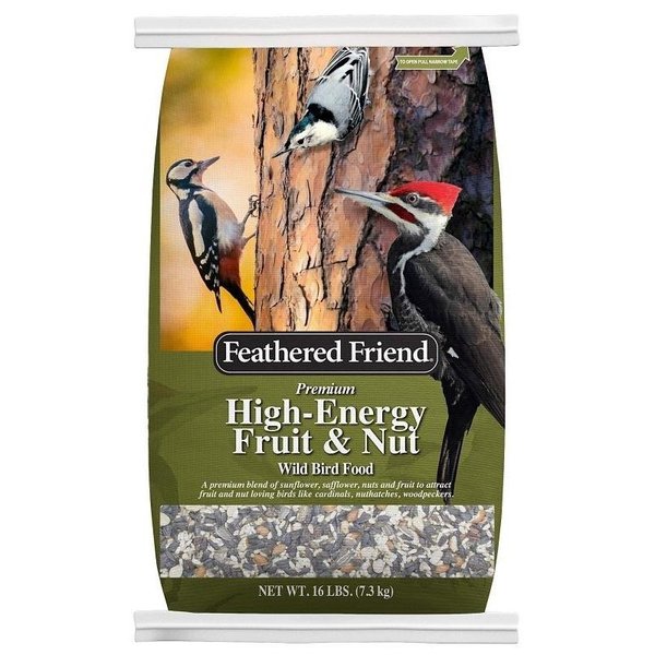 Feathered Friend Wild Bird Food, Premium, 16 lb Bag 14168